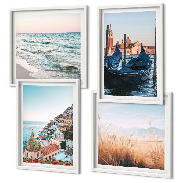 Galleria a parete Vedute di Venezia sul mare
