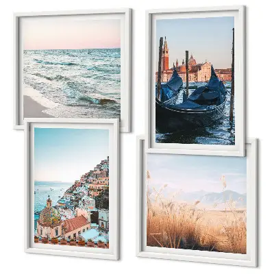 Vedute di Venezia sul mare galleria a parete