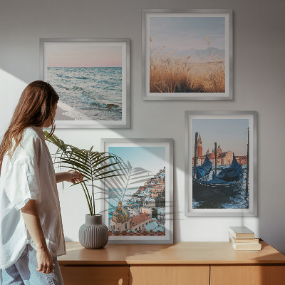 Galleria a parete Vedute di Venezia sul mare