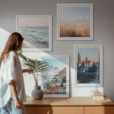Galleria a parete Vedute di Venezia sul mare