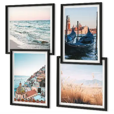 Vedute di Venezia sul mare galleria a parete