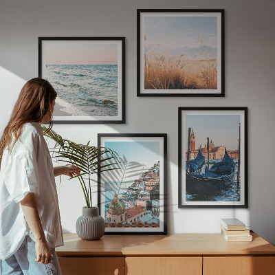 Galleria a parete Vedute di Venezia sul mare