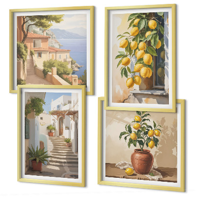 Galleria a parete Vista mare di Lemon Streets