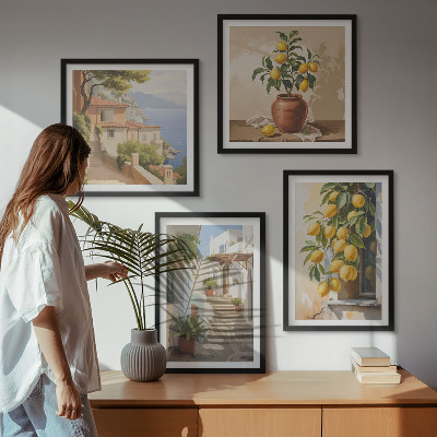 Galleria a parete Vista mare di Lemon Streets