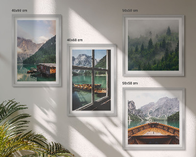 Galleria a parete Cottage sul lago di montagna Łódź