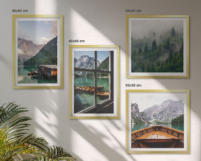 Galleria a parete Cottage sul lago di montagna Łódź