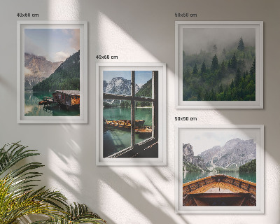 Galleria a parete Cottage sul lago di montagna Łódź