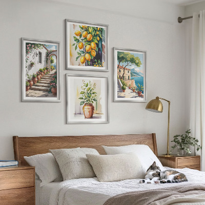 Galleria a parete Limone fiori di mare