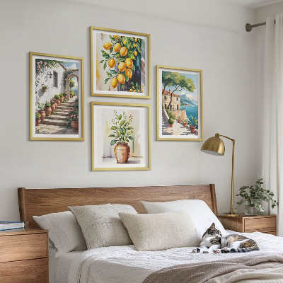 Galleria a parete Limone fiori di mare