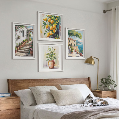 Galleria a parete Limone fiori di mare