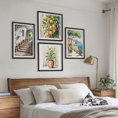 Galleria a parete Limone fiori di mare
