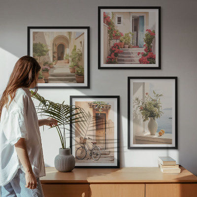 Galleria a parete Incantevoli strade sul mare