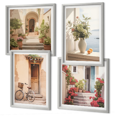 Galleria a parete Incantevoli strade sul mare