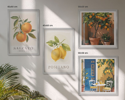 Galleria a parete limoni e arance di Amalfi