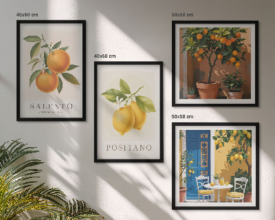 Galleria a parete limoni e arance di Amalfi
