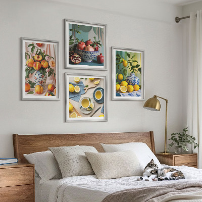 Polittico con cornice Le figure eleganti di Matisse