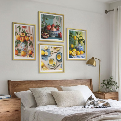 Polittico con cornice Le figure eleganti di Matisse
