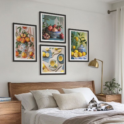 Polittico con cornice Le figure eleganti di Matisse