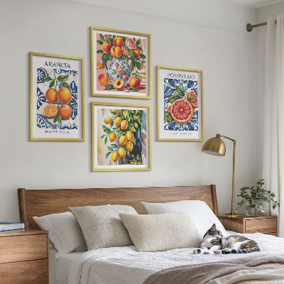 Galleria a parete Poster di moda sugli agrumi italiani