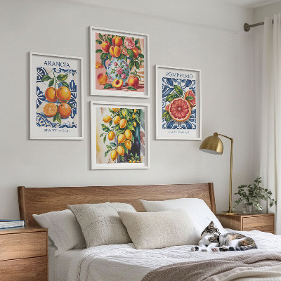 Galleria a parete Poster di moda sugli agrumi italiani