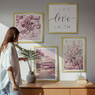 Polittico con cornice Ispirazione di vita per il Ponte dei Fiori
