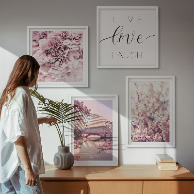 Polittico con cornice Ispirazione di vita per il Ponte dei Fiori