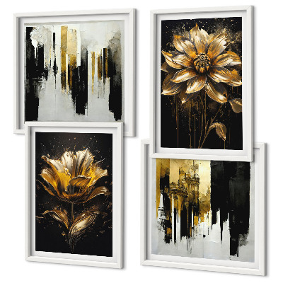 Galleria a parete Fiori moderni ed eleganti