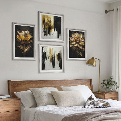 Galleria a parete Fiori moderni ed eleganti