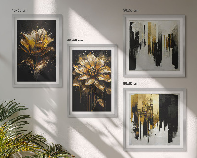 Galleria a parete Fiori moderni ed eleganti