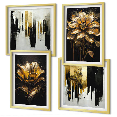 Galleria a parete Fiori moderni ed eleganti