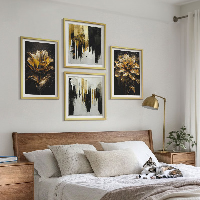 Galleria a parete Fiori moderni ed eleganti