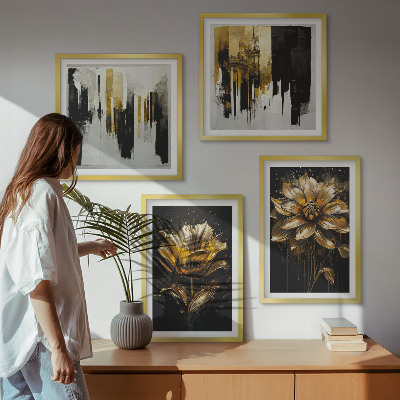 Galleria a parete Fiori moderni ed eleganti