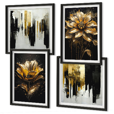 Galleria a parete Fiori moderni ed eleganti