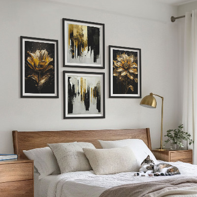 Galleria a parete Fiori moderni ed eleganti