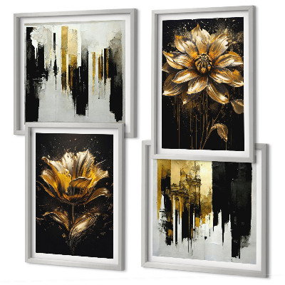 Galleria a parete Fiori moderni ed eleganti