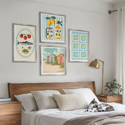 Galleria a parete Illustrazioni della cucina mediterranea