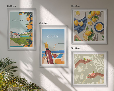 Galleria a parete Vacanze italiane al limone a Capri