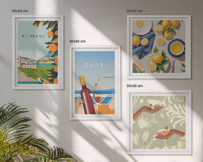 Galleria a parete Vacanze italiane al limone a Capri