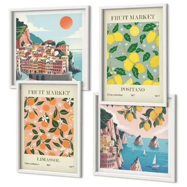 Agrumi dei tropici italiani galleria a parete