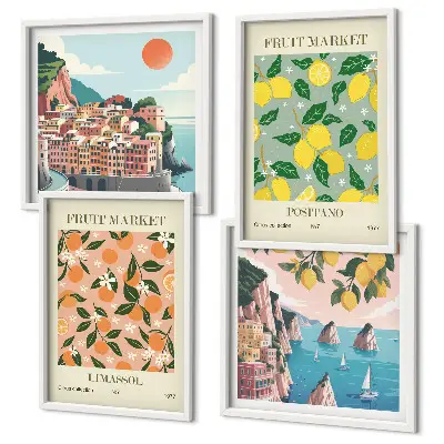 Agrumi dei tropici italiani galleria a parete