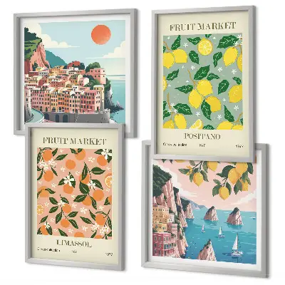 Agrumi dei tropici italiani galleria a parete