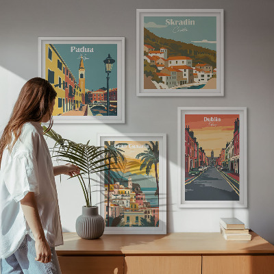 Galleria a parete Paesaggi urbani e naturali