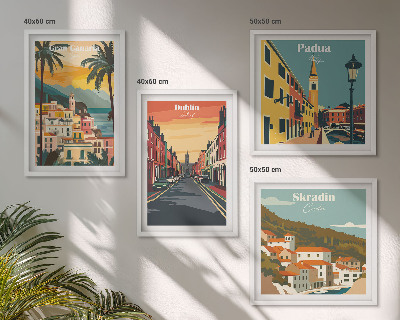 Galleria a parete Paesaggi urbani e naturali