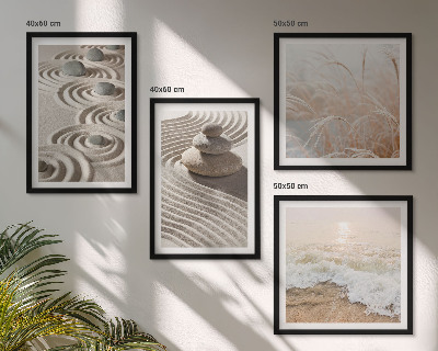 Galleria a parete Onde, sabbia, acqua, pietre, spiaggia