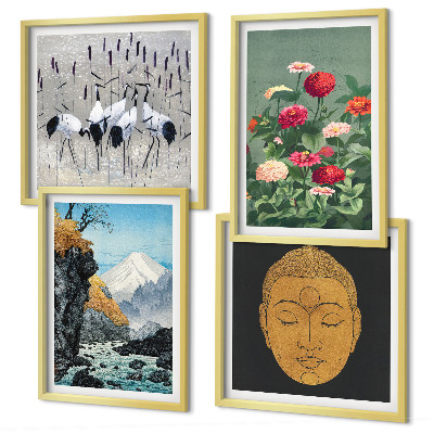 Galleria a parete Natura giapponese e stile giapponese