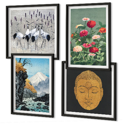 Galleria a parete Natura giapponese e stile giapponese