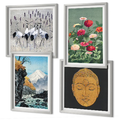 Galleria a parete Natura giapponese e stile giapponese