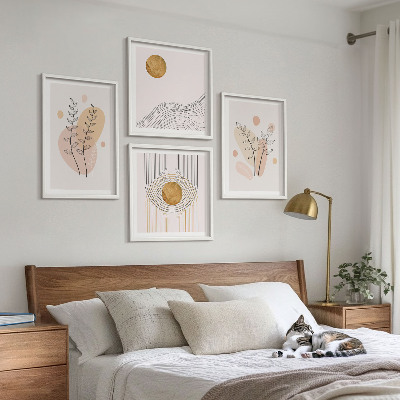Galleria a parete Disegni minimalisti di piante