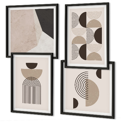 Galleria a parete Modelli geometrici astratti