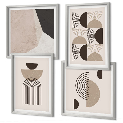 Galleria a parete Modelli geometrici astratti